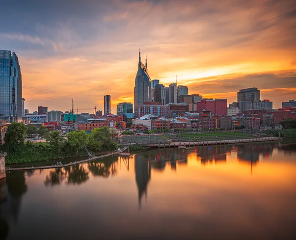 Nashville Skyline Pedestrian Bridge