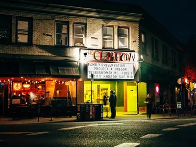 Southeast Portland Clinton Street Theater